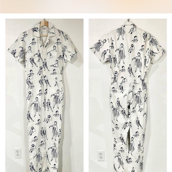 My Little Belleville illustrated Jumpsuit - Large - Picture 1 of 5